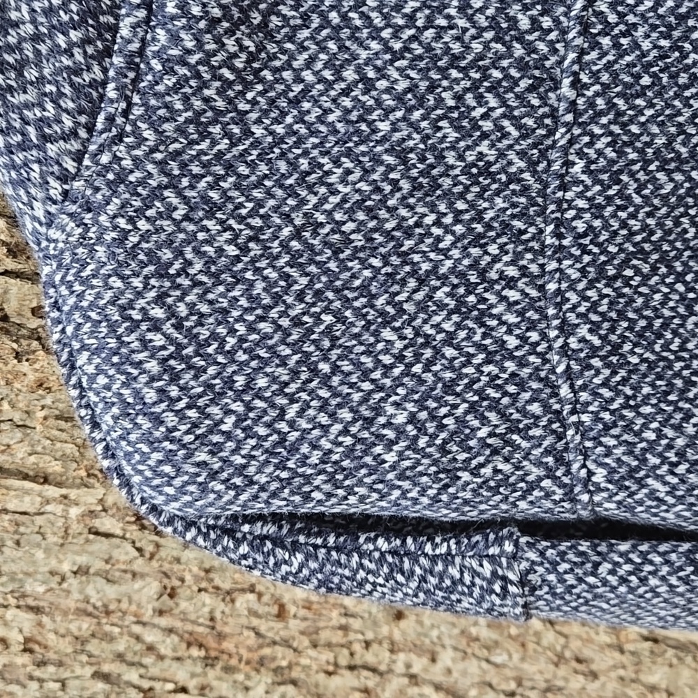 COLUMBIA. Ladies Heathered Blue Cowl Neck Pullover Sweater. Size S. Like New! - Picture 4 of 9